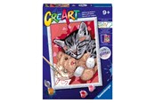 Creatief spelen - Ravensburger CreArt Painting by Numbers - Peaceful Kitten - 202669