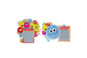 Hobby artikelen - LG-Imports Mini Magnetic Drawing Board Smile Face (Assorted) - 6754