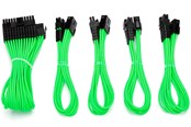 Voedingskabel (intern) - DUTZO Sleeved voeding verlengkabel kit (v2) - Groen - DSC-PCEV230CMGRN