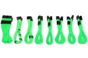 Voedingskabel (intern) - DUTZO Sleeved voeding verlengkabel Pro kit - Groen - DSC-PCEP30CMGRN