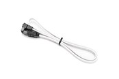 SATA - ATA-kabel - DUTZO SATA-kabel - Wit - 0.5 m - Recht & 90° connector - DC-SATA9005WHT