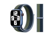 Smartwatch - Accessoires - Lippa Apple Watch nylon strap 38/40/41 - Green/blue - LPAW018