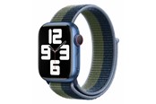 Smartwatch - Accessoires - Lippa Apple Watch Nylon Strap 42/44/45/49 - Green/Blue - LPAW047