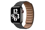 Smartwatch - Accessoires - Lippa Apple Watch Magnetic leather strap 38/40/41 - Black / Brown - LPAW001