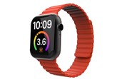 Smartwatch - Accessoires - Lippa Apple Watch Magnetic Silicone Strap 42/44/45/49 - Red - LPAW119
