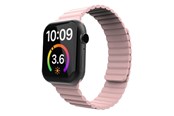 Smartwatch - Accessoires - Lippa Apple Watch Magnetic Silicone Strap 42/44/45/49 - Pink - LPAW117