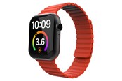 Smartwatch - Accessoires - Lippa Apple Watch Magnetic Silicone Strap 38/40/41 - Red - LPAW084