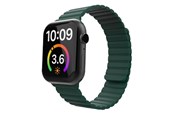 Smartwatch - Accessoires - Lippa Apple Watch Magnetic Silicone Strap 38/40/41 - Dark Green - LPAW083