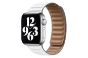 Smartwatch - Accessoires - Lippa Apple Watch Magnetic leather strap 38/40/41 - White Brown - LPAW059