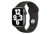 Smartwatch - Accessoires - Lippa Apple Watch Silicone strap 42/44/45/49 - Black - LPAW034