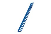 Inkt, toner en verbruiksartikelen - GBC CombBind Binding Combs  22mm A4 21R Blue - 4028622