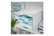 Archivering & Opslag - Leitz WOW CUBE Ladenblok Ijsblauw - 52142051