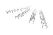 Inkt, toner en verbruiksartikelen - GBC  WireBind-bindruggen Zilver - RE810897