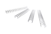 Inkt, toner en verbruiksartikelen - GBC  WireBind-bindruggen Zilver - RE810797