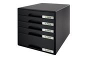 Archivering & Opslag - Leitz Drawer cabinet Plus 5-drawer Black - 52110095