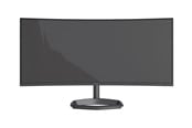 Scherm - 34" Cooler Master GM34-CWQ2 - 3440x1440 (UWQHD) - 144Hz - VA - KVM switch *DEMO* - CMI-GM34-CWQ2-EK