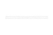 Inkt, toner en verbruiksartikelen - GBC Wire spines  3:1 NO8 A4 White - RE810870