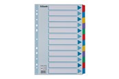 Archivering & Opslag - Esselte - divider - 12 parts - for A4 - tabbed - white - 100169