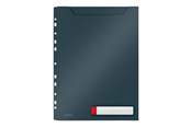 Archivering & Opslag - Leitz Cosy Harmonica zichtmap met gepatenteerde in- en uitvouwbare perforatiestrip Fluweel grijs - 46680089