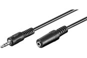 Audiokabel - Pro Headphone and Audio AUX Extension Cable 3-Pin 3.5 mm - 3m - 50432