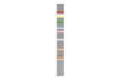 Conferentie & Presentatie - Nobo card planner panel - 32 slots - grey - 1900393