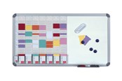 Conferentie & Presentatie - Nobo combo board: whiteboard card planner - 24 slots x 8 columns - 2951400
