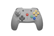 Gaming accessoires - Retro Fighters Brawler64 Bluetooth NSO Edition - Grey - Wireless Controller - Nintendo Switch - 850046080067