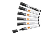 Schrijf- en tekengerei - Nobo Liquid Ink - marker - black (pack of 12) - 1901073