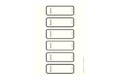Archivering & Opslag - Leitz narrow / short - lever arch label - for A4 C4 - grey (pack of 60) - 16930085