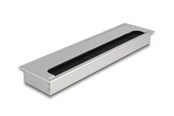 Kabelgoot, Kabelhoes & Kabelbinders - DeLOCK - Cable Grommet - Silver - 66863