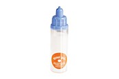 Pop, teddybeer en materiaal - Heless Doll Pacifier Bottle - Blue/Red - Assorted - 975