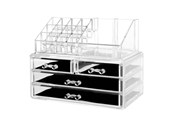 Overige persoonlijke verzorging - UNIQ Organizer acryk 4 skuffer 1155 - 4661