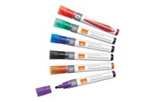 Schrijf- en tekengerei - Nobo  Vloeibare Inkt Markers, Ronde punt, Assorti, Verpakt per 12 Assorti - 1901072