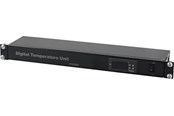 Rackkoffers - TOTEN 19" 1U digital temperature controller 2x fan conn - 19-TCD1