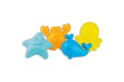 Buiten spelen - Androni Sand mold set Underwater world 4 pieces. - 3609-FISH