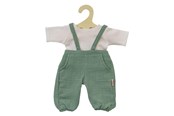 Dolls & Accessories - Heless Dolls Dungarees Green 28-35 cm - 1416