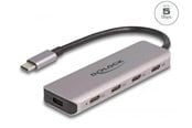 USB hub - DeLOCK 64238 Interface Hub USB hub - 4 - Grijs - 64238