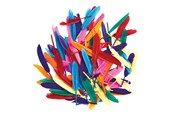 Schrijf- en tekenartikelen - Colorations - Colored Duck Feathers 28.5 grams - CHDUCKOZ