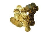 Speelgoed - Pocket Money Golden Coins 50 pcs - 500028