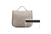 Overige persoonlijke verzorging - Cimi Gillian Jones - Organizer Cosmetic Bag Beige velour - 5713982011289