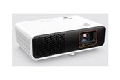 Projector - BenQ Projector X500i - DLP projector - 3D - 802.11ac wireless / Bluetooth 5.0 / AirPlay - 3840 x 2160 - 2200 ANSI lumens - 9H.JSC77.17E