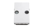 Antennekabel / connector - Triax Wall Outlet FM/TV TD 260E White - 302580
