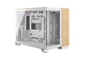 Case - Corsair 2500X - White/Bamboo - Case - Miditower - CC-9011288-WW