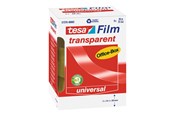 Tape & Lijm - tesa film office tape - 25 mm x 66 m - transparent (pack of 6) - 57379-00002-01