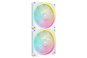 Case Fan - Corsair iCUE LINK LX140 2-pack - Case ventilator - 140mm - Wit - 36 dBA - CO-9051032-WW