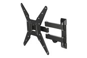 Muurbevestigingen, AV-bevestigingen & AV-meubels - Hama TV Wall Bracket Full Motion VESA up to 400x400 65" Black - Max 25 kg - recommended for 65" - 00220824