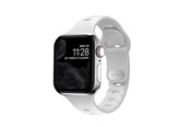 Smartwatch - Accessoires - Nomad Sport Slim Strap S/M - white - Apple Watch 9/8/7 (41mm)/6/SE/5/4 (40mm)/3/2/1 (38mm) - NM01142485