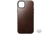 Mobiel - Covers & Cases - Nomad Modern Leather MagSafe Case - brown - iPhone 14 Plus - NM01279785