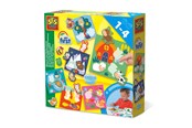 Speelgoed voor baby's - SES Creative My First - Where do I live? Sticking animals - 14401