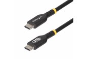 USB-kabel - StarTech.com 1m USB C Charging Cable USB-IF Certified USB-C Cable 240W - USB-C cable - 24 pin USB-C to 24 pin USB-C - 1 m - USB2EPR1M